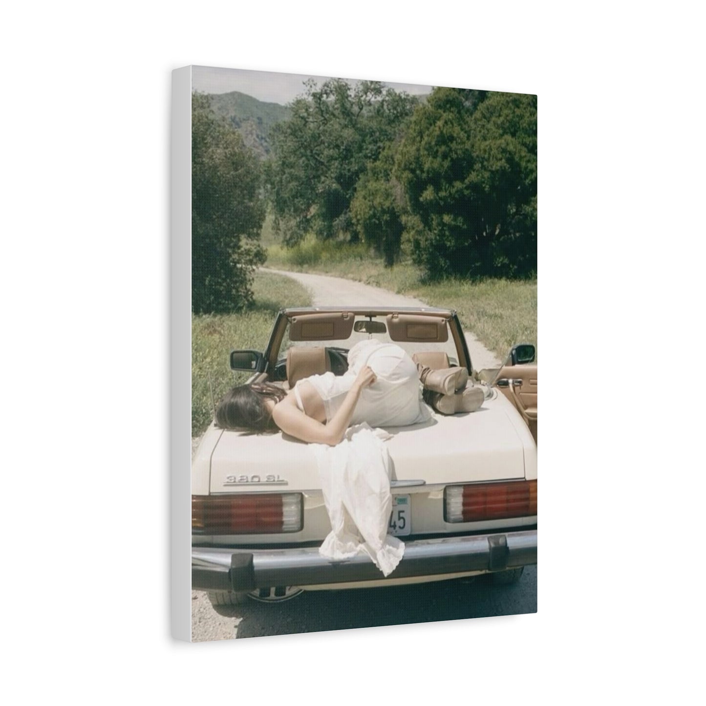 Vintage Car Canvas