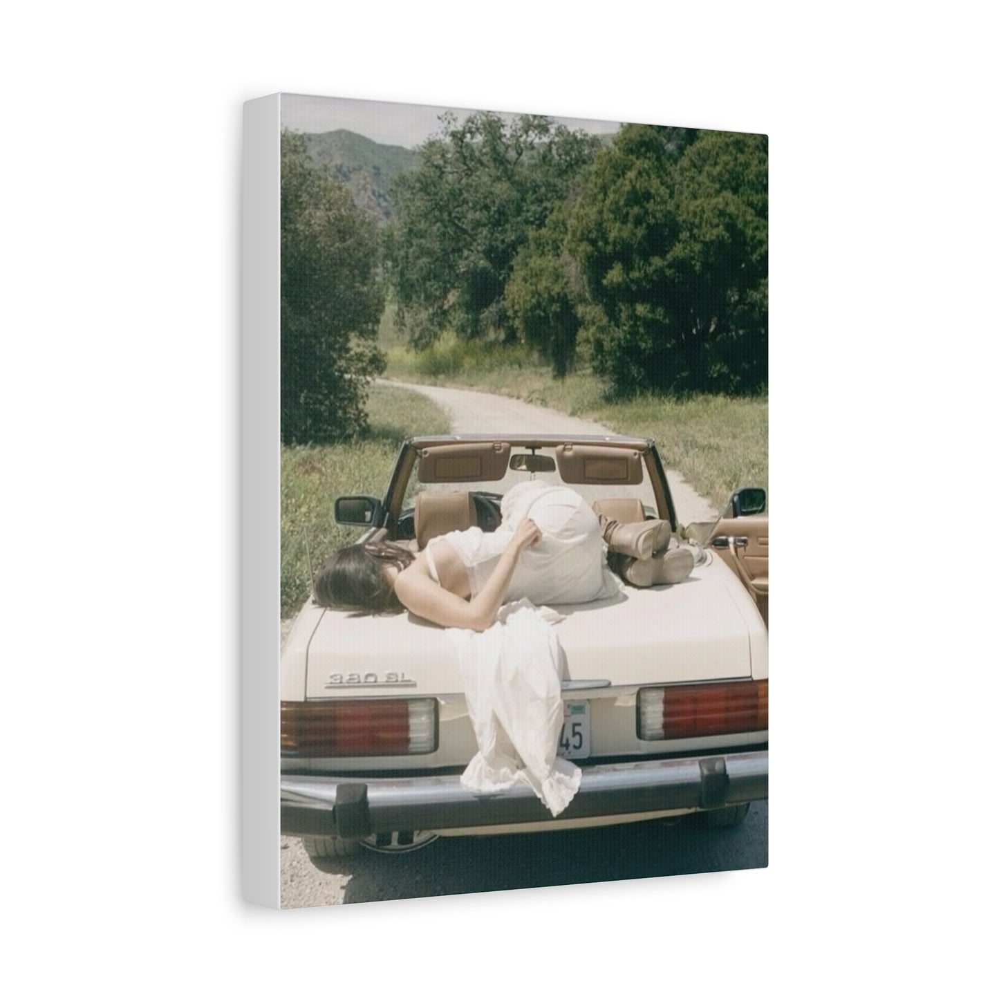 Vintage Car Canvas