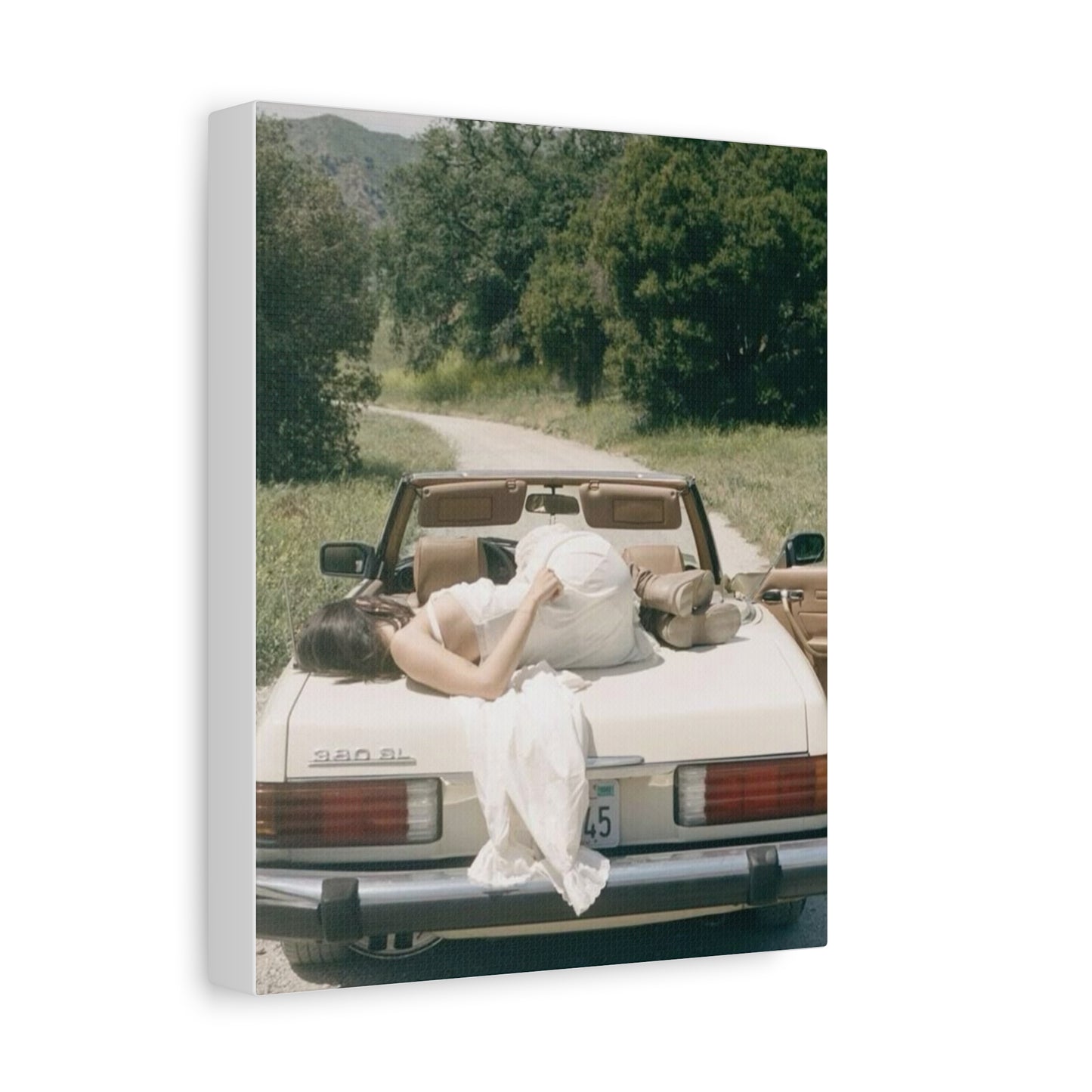 Vintage Car Canvas