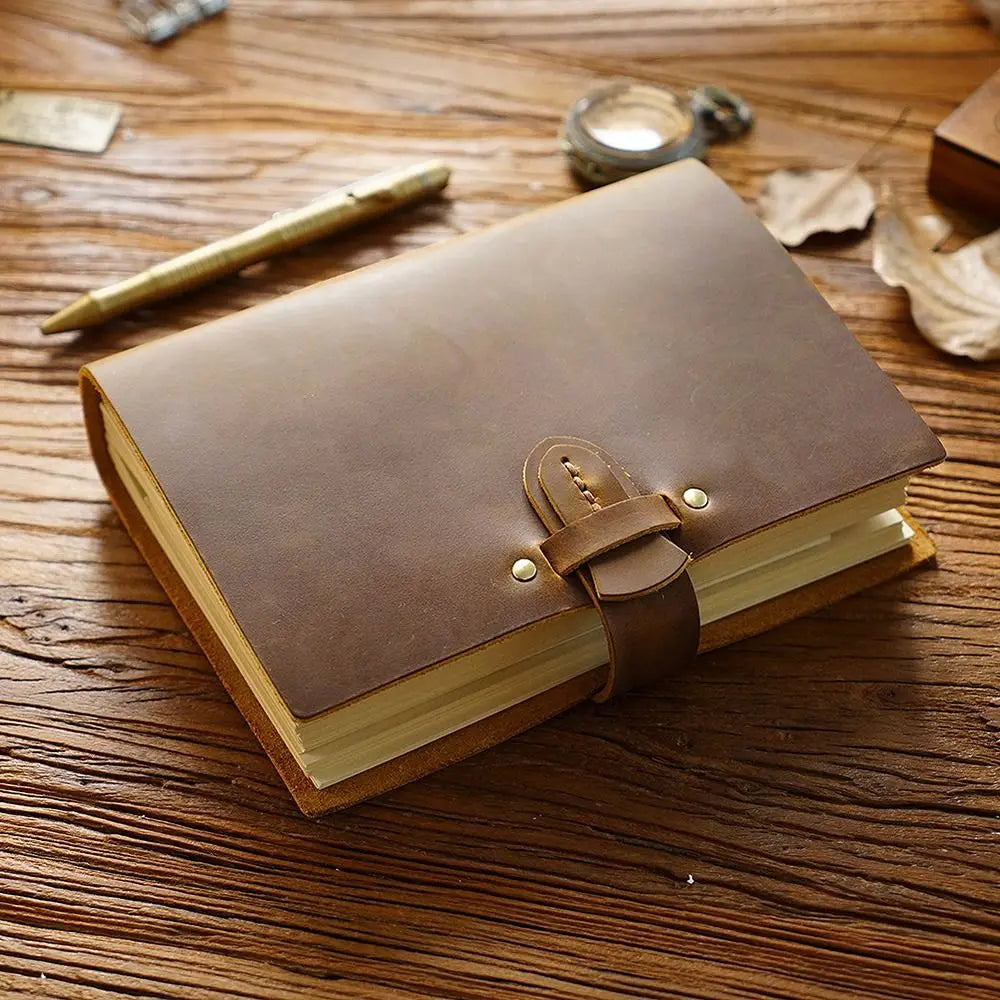 Vintage Handmade Leather Journal