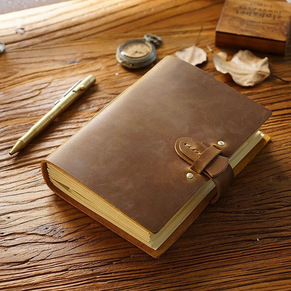 Vintage Handmade Leather Journal