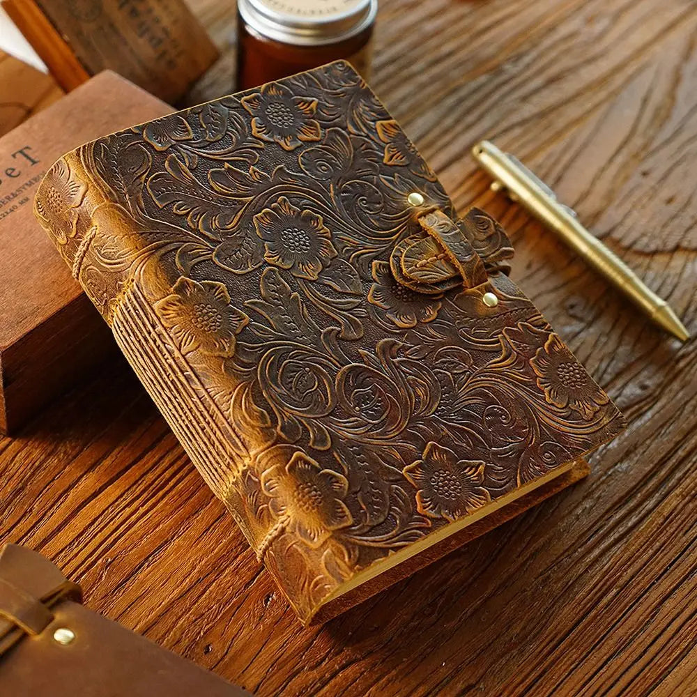 Vintage Handmade Leather Journal