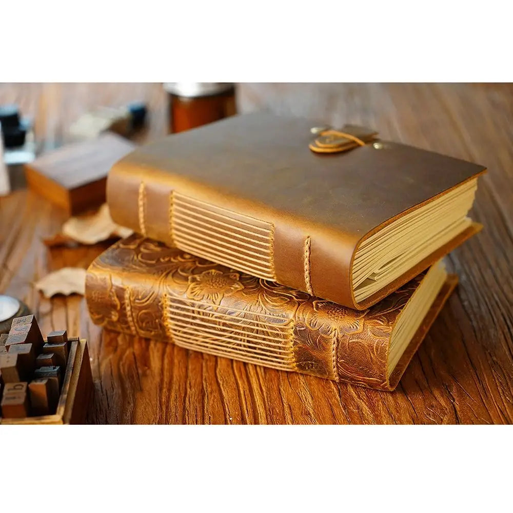 Vintage Handmade Leather Journal