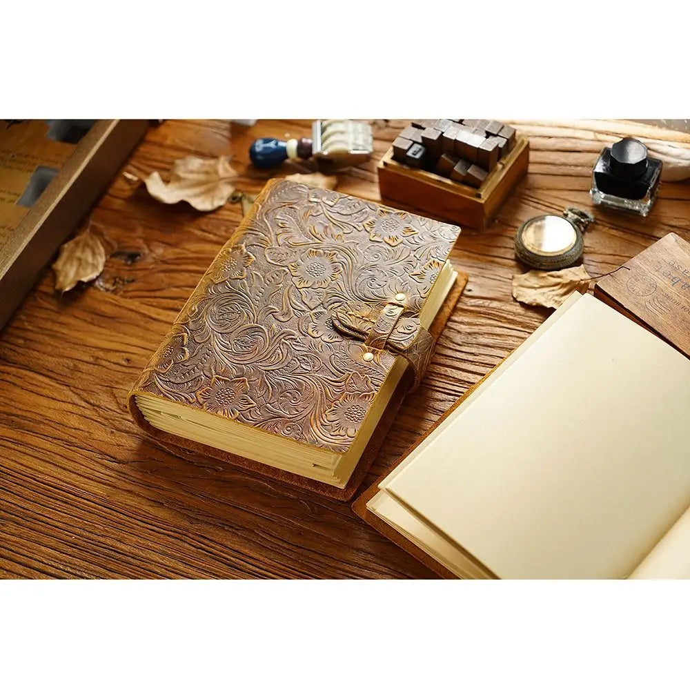 Vintage Handmade Leather Journal