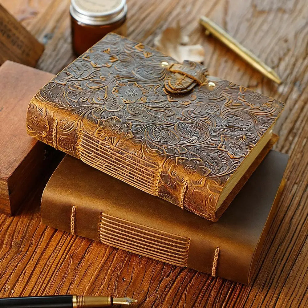 Vintage Handmade Leather Journal