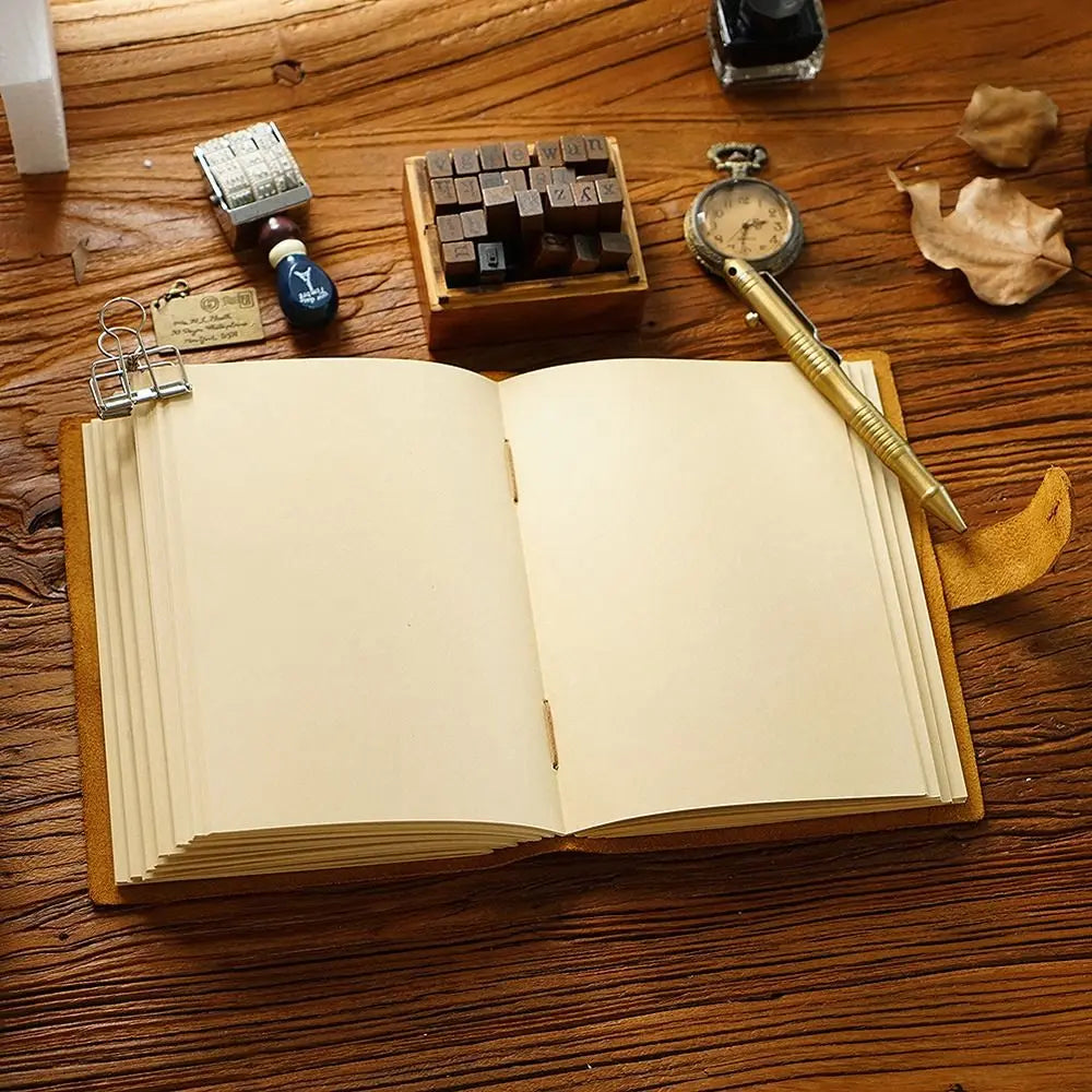 Vintage Handmade Leather Journal