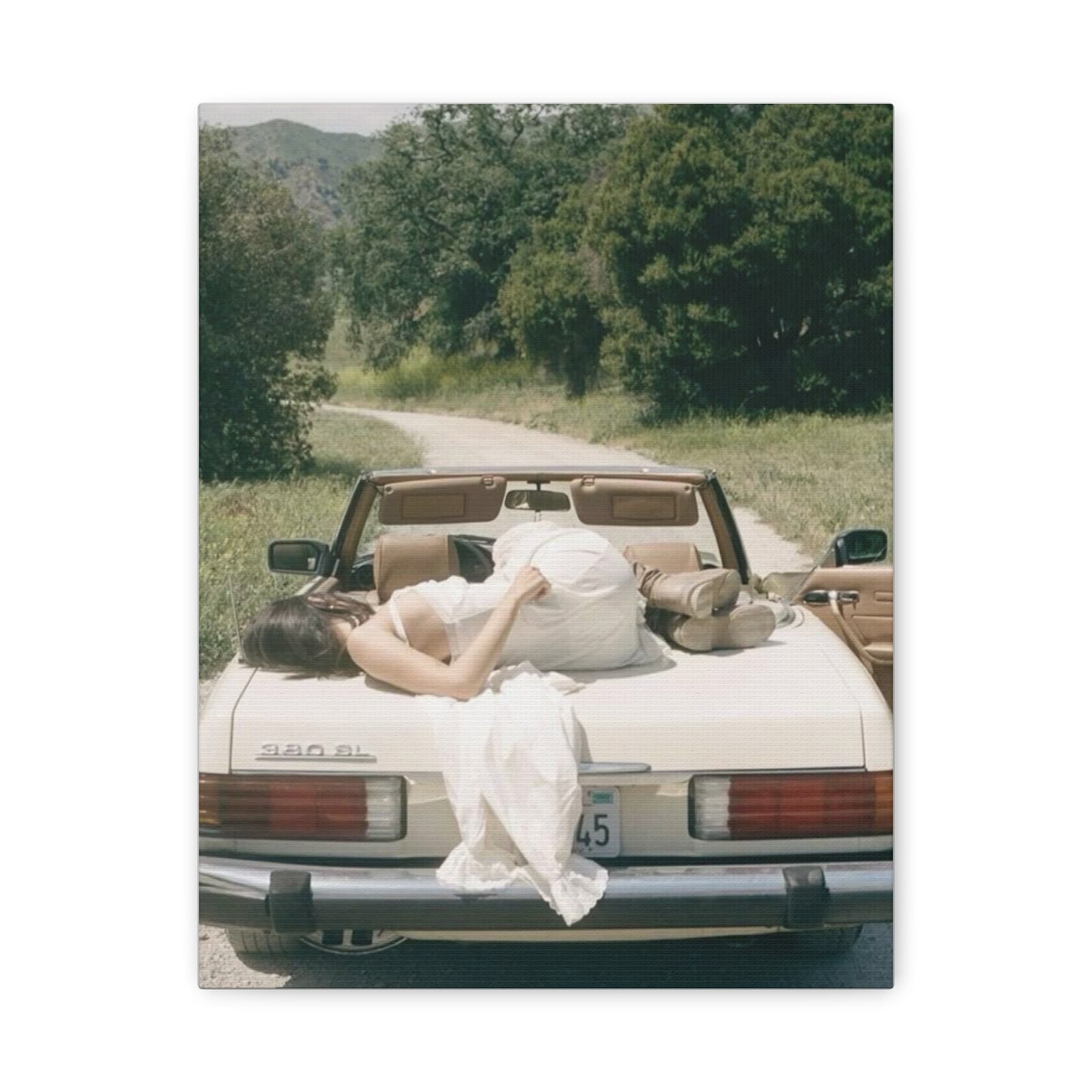 Vintage Car Canvas