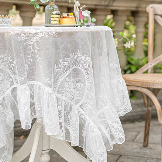Elegant Lace Table Cloth