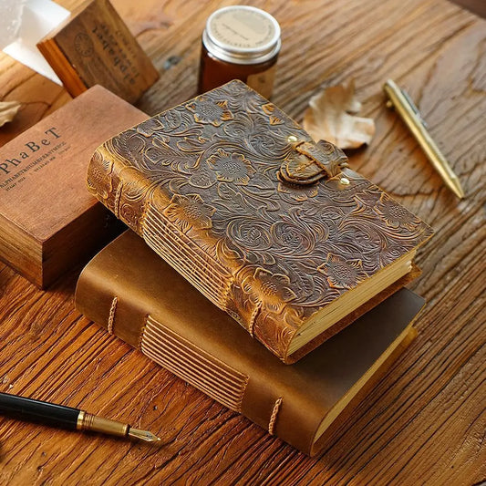 Vintage Handmade Leather Journal