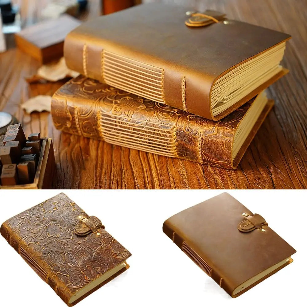 Vintage Handmade Leather Journal