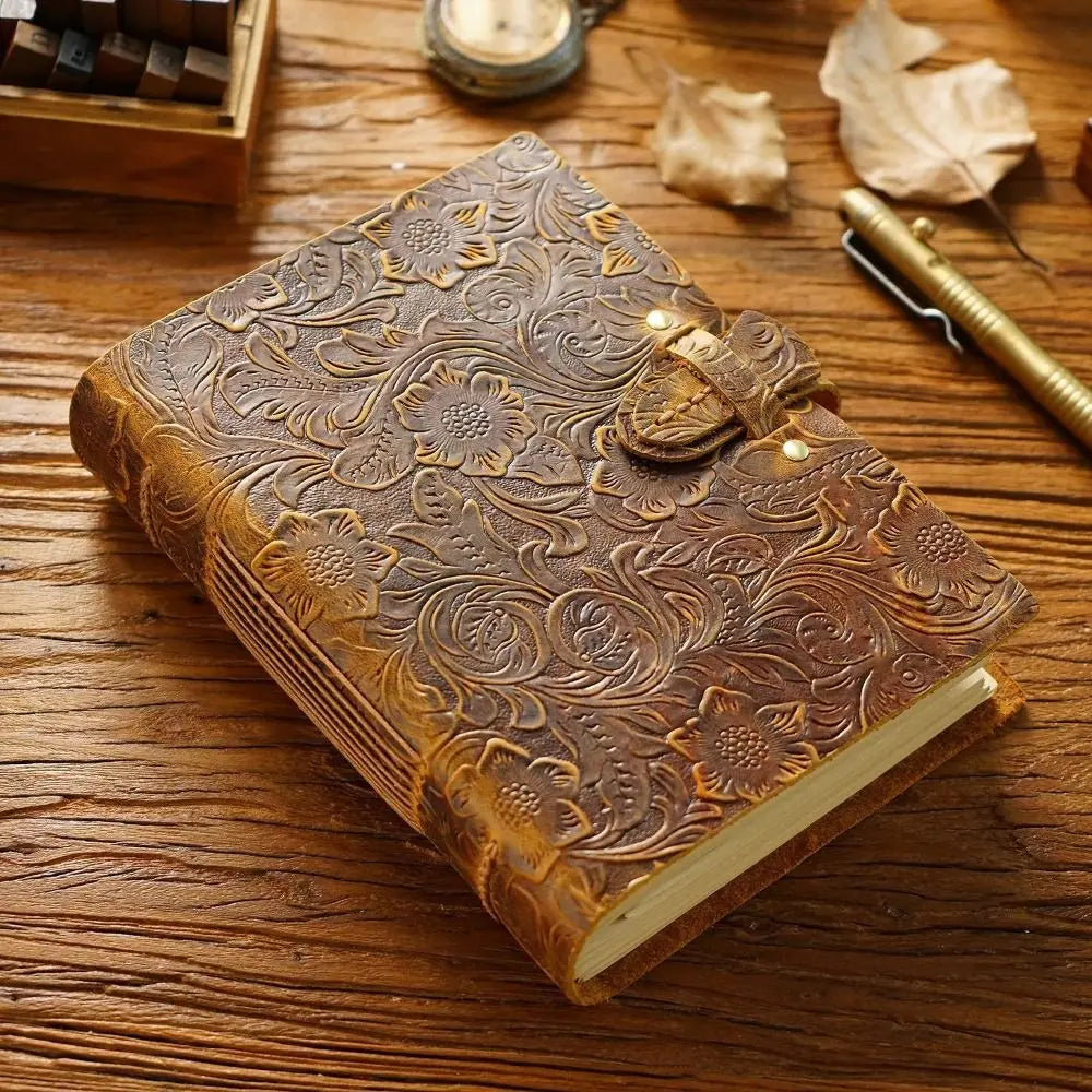 Vintage Handmade Leather Journal